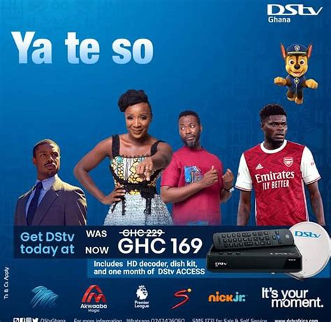 dstv ghana packages and prices 2022